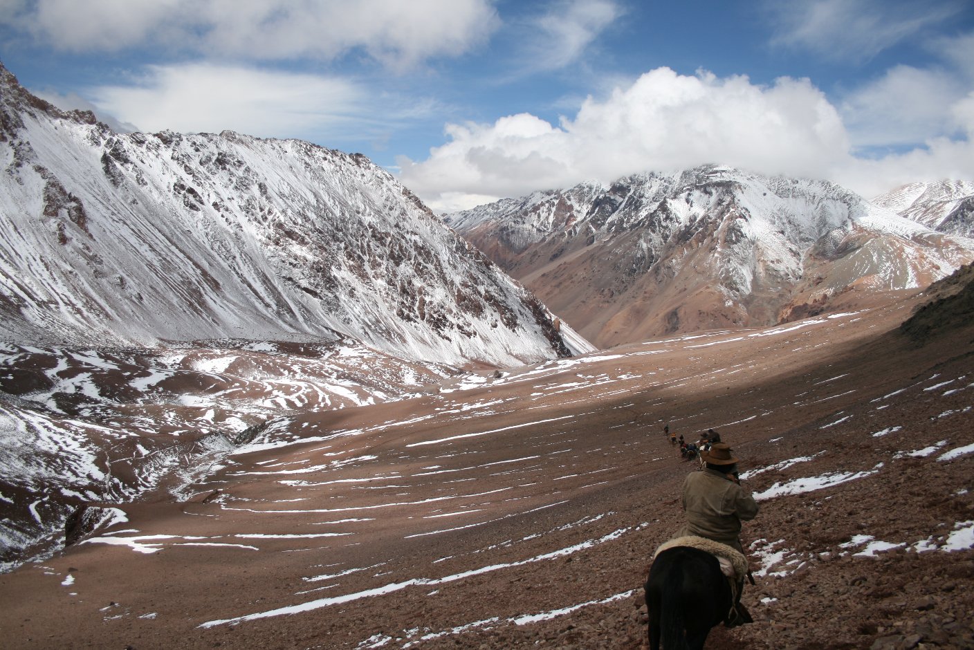 Independence ride across the Andes