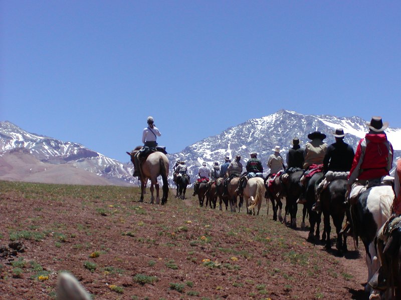 Independence ride across the Andes