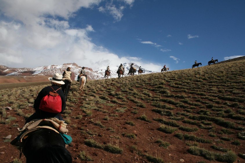 Independence ride across the Andes