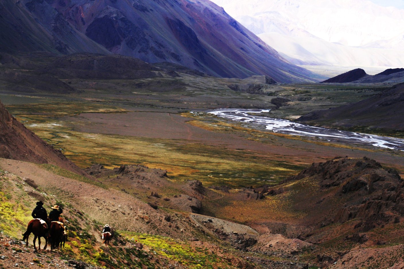 Independence ride across the Andes