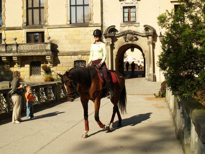 Fairytale castle in Lower Silesia