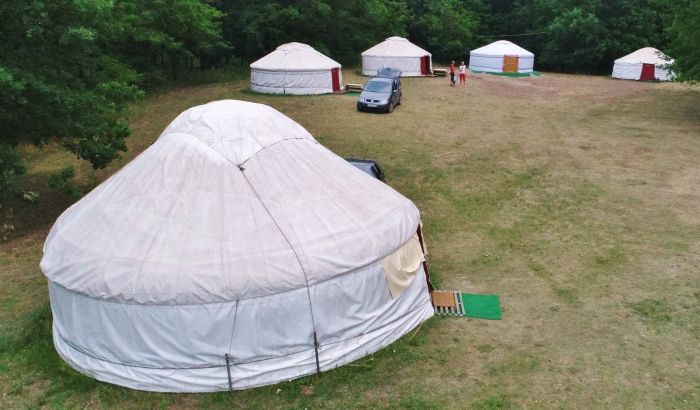 Star rides through the Hungarian steppe