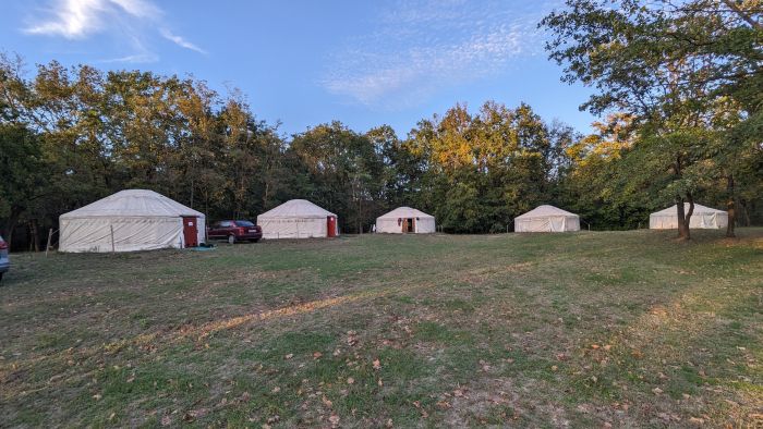 Star rides through the Hungarian steppe