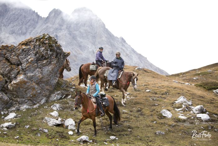 Panorama Trails through the Alps